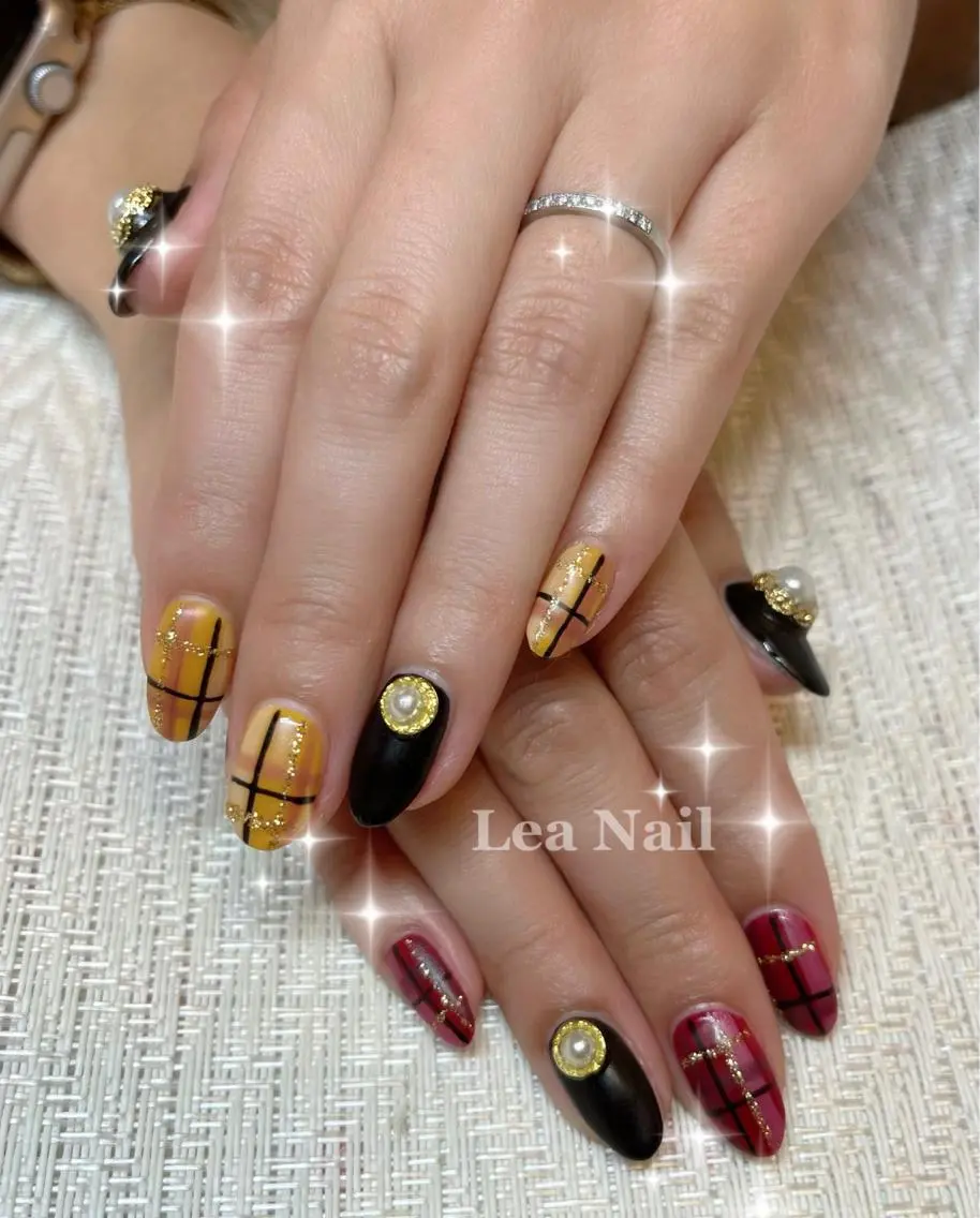 ネイル マットネイル Lea Nailのネイルデザイン