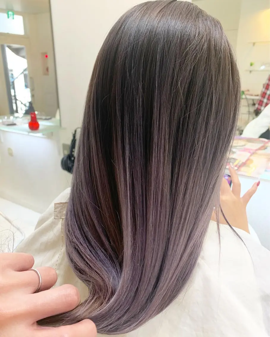 ロング アッシュ 渡辺 健太のヘアスタイル