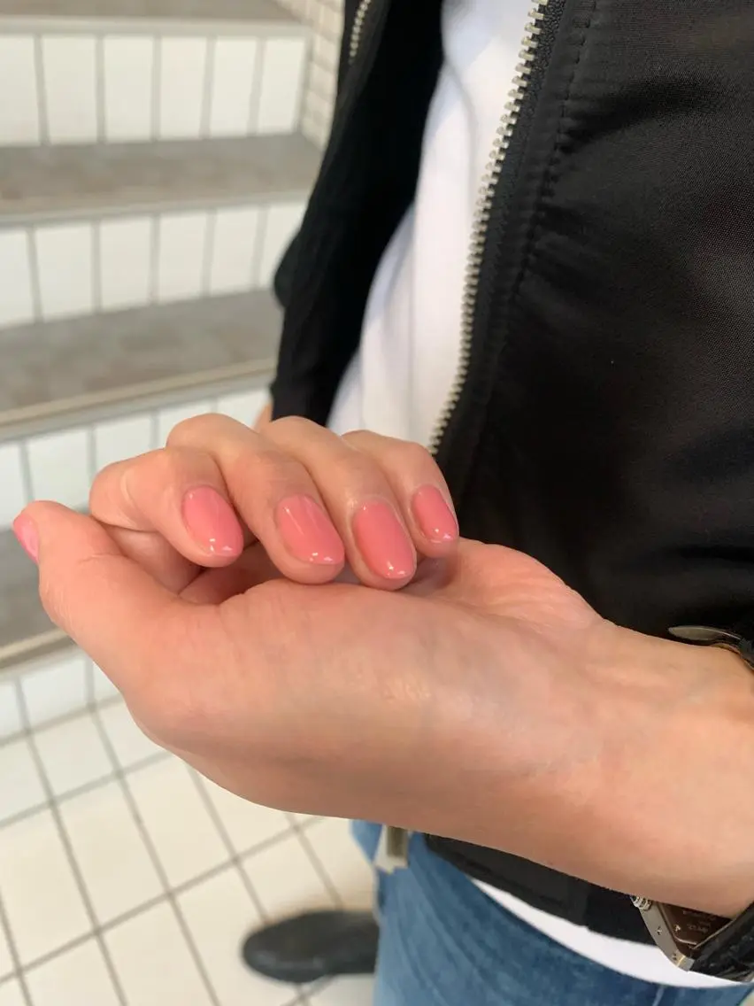 ネイル 氷ネイル・うるうるネイル ピンク N.barber / koderaのネイルデザイン