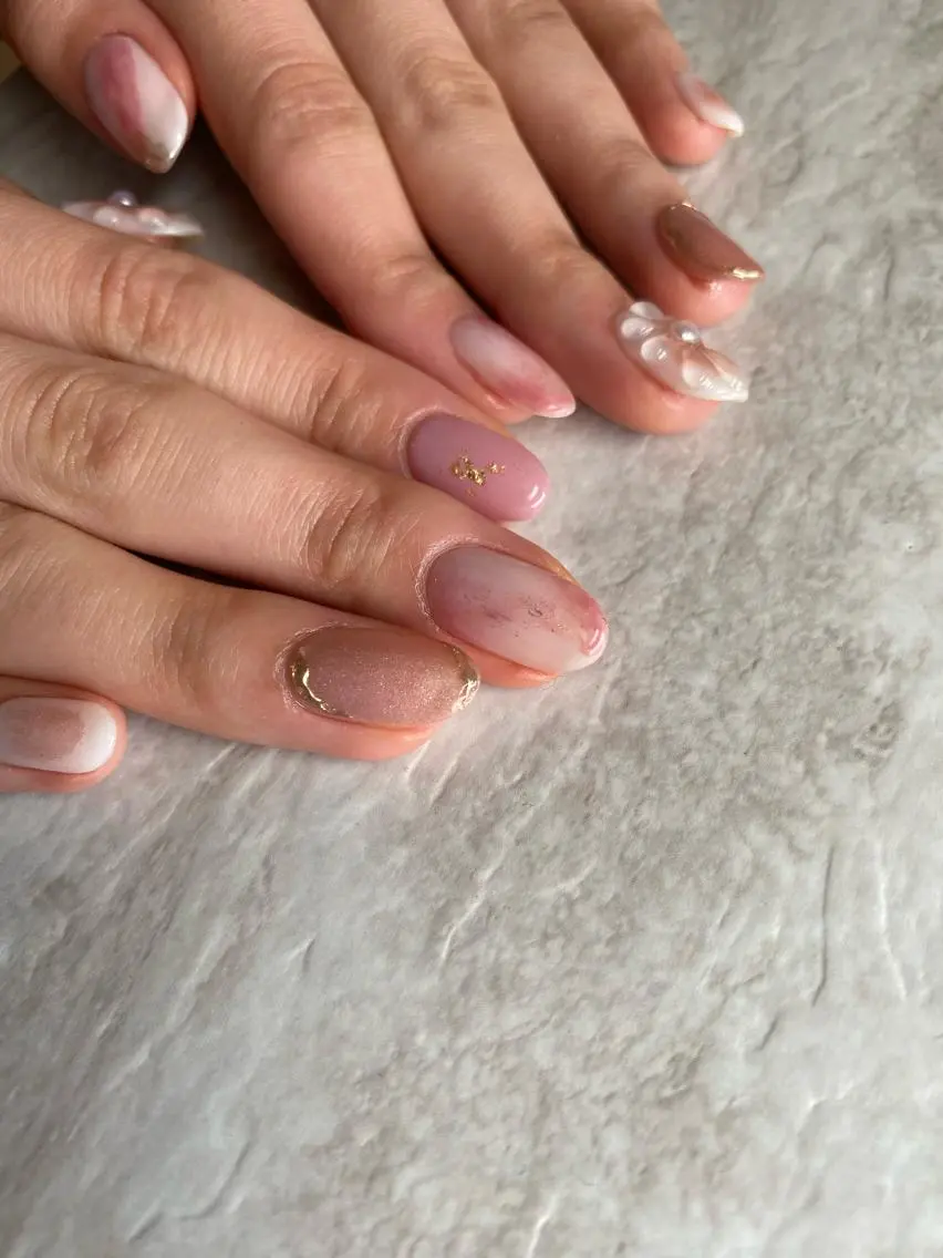 ネイル ハンドネイル Elle. ASAMIのネイルデザイン