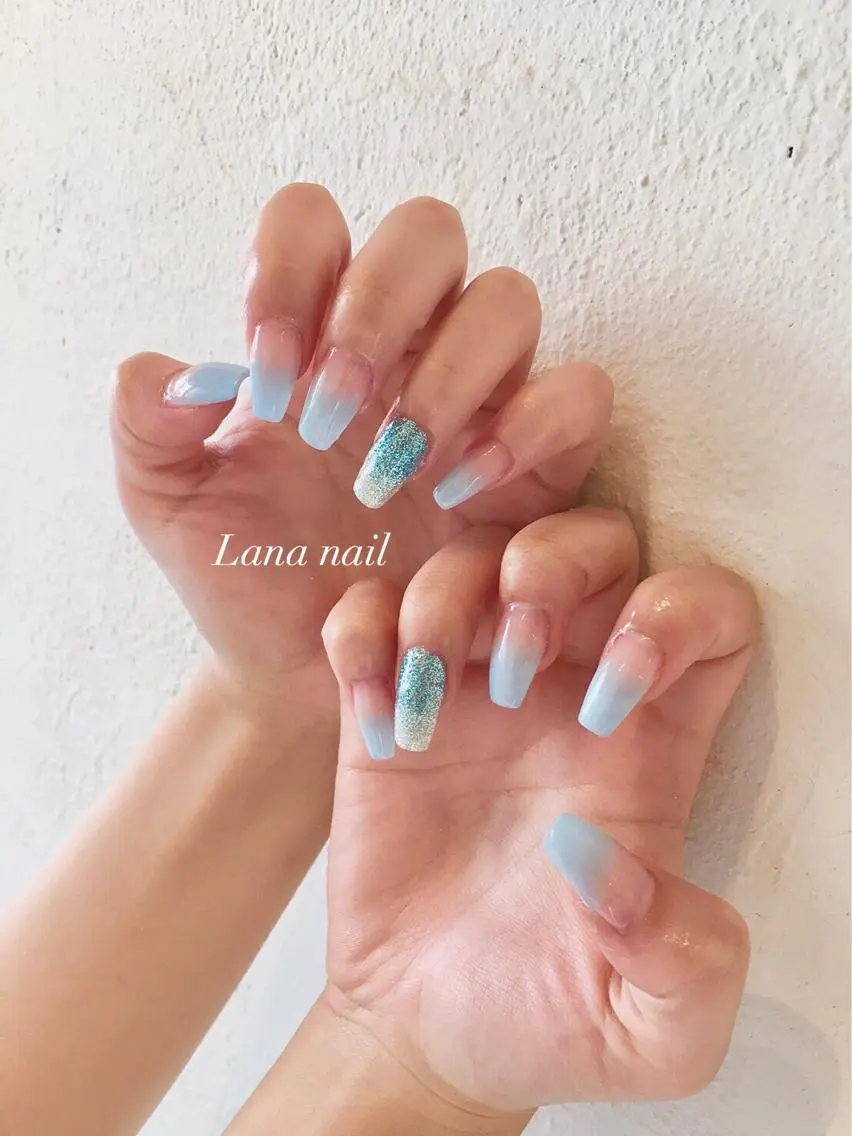 ネイル グラデーション ハンドネイル Lana nailのネイルデザイン