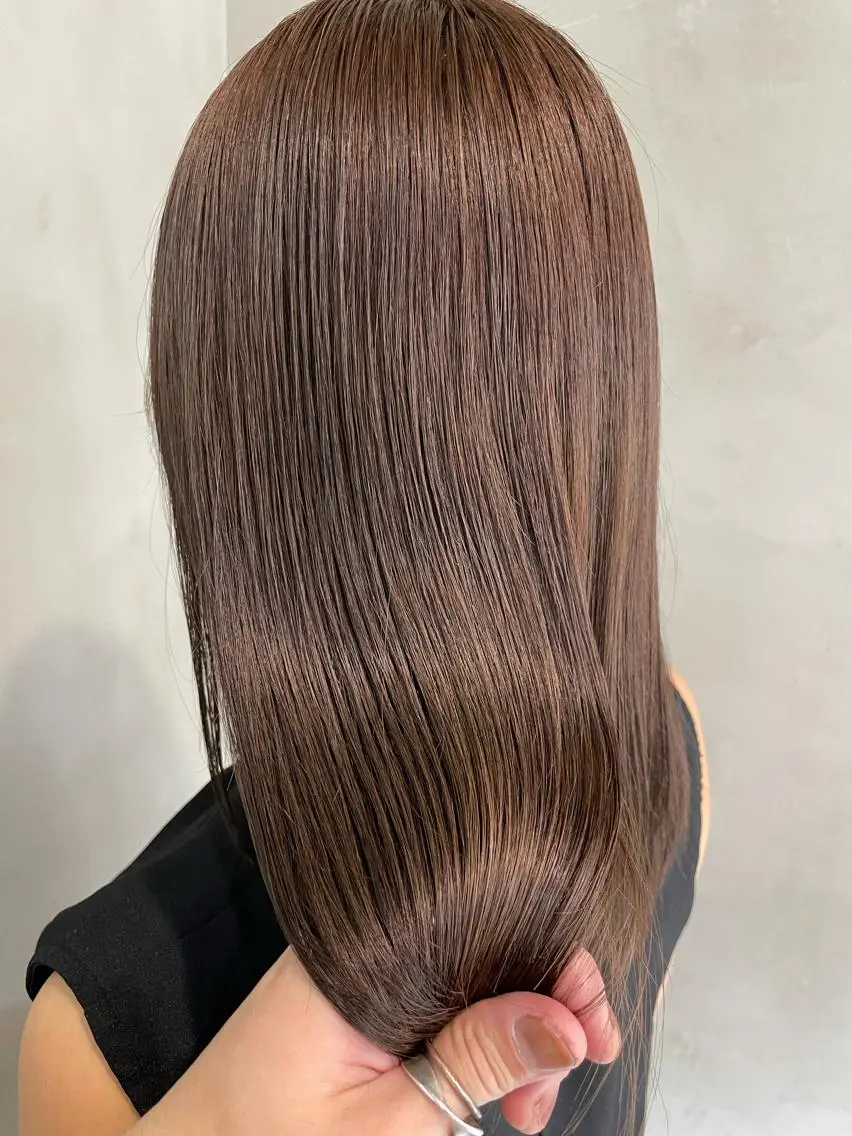 セミロング カット ヘアカラー トリートメント お気に入り数2.3万 🏆SHO🏆のヘアスタイル