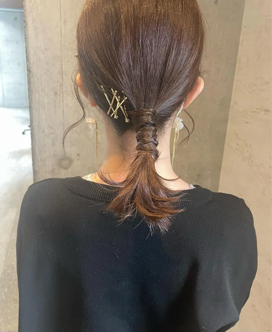 ヘアアレンジ ヘアセット 美髪× ヘアセット✨Araiのヘアスタイル