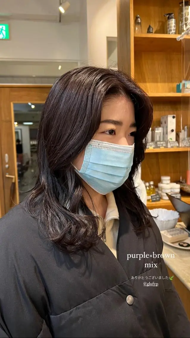 ミディアム 鈴木 三保のヘアスタイル