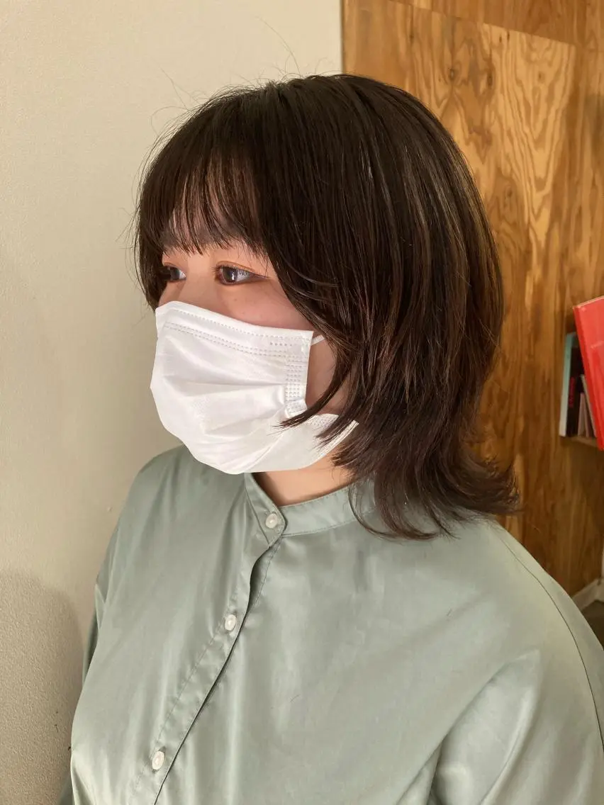 ショート カラー ウルフカット 🌸髪質改善特化🌸 店長　ゆうやのヘアスタイル