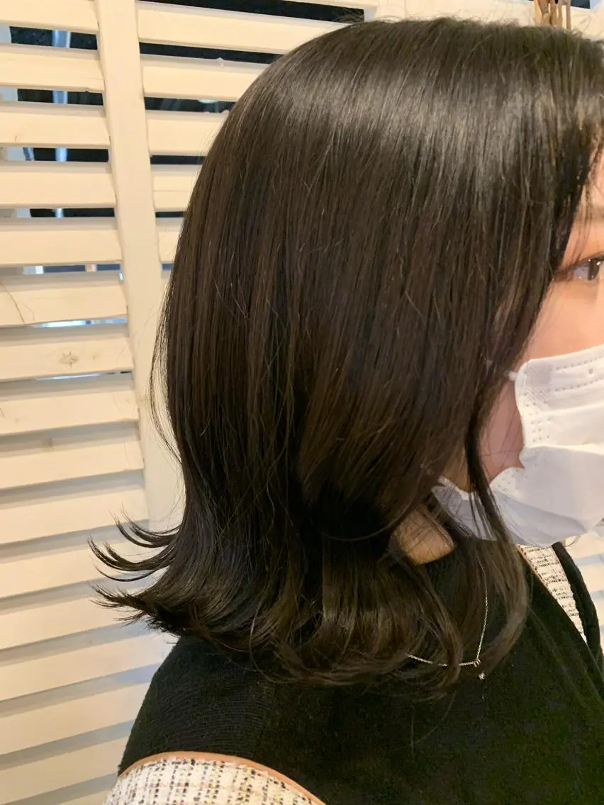 ミディアム LAMP mashiroのヘアスタイル