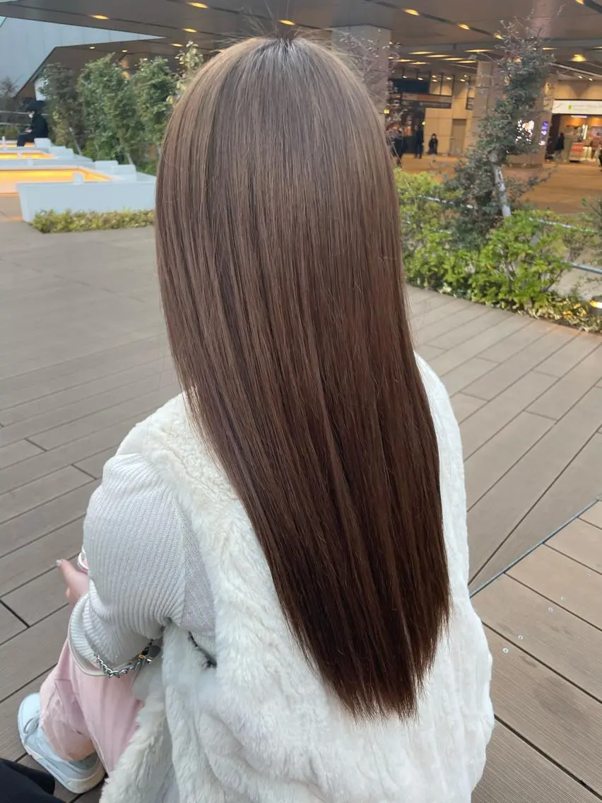 ロング トリートメント ゆず .🎀のヘアスタイル