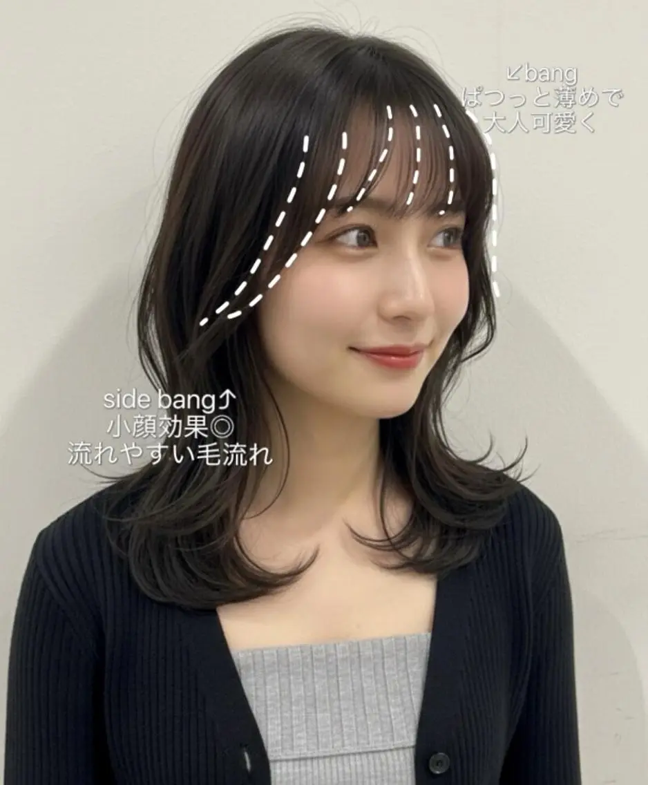 カラー カット ヘアカラー トリートメント 中韓🇨🇳🇰🇷 トレンド&髪質改善のヘアスタイル
