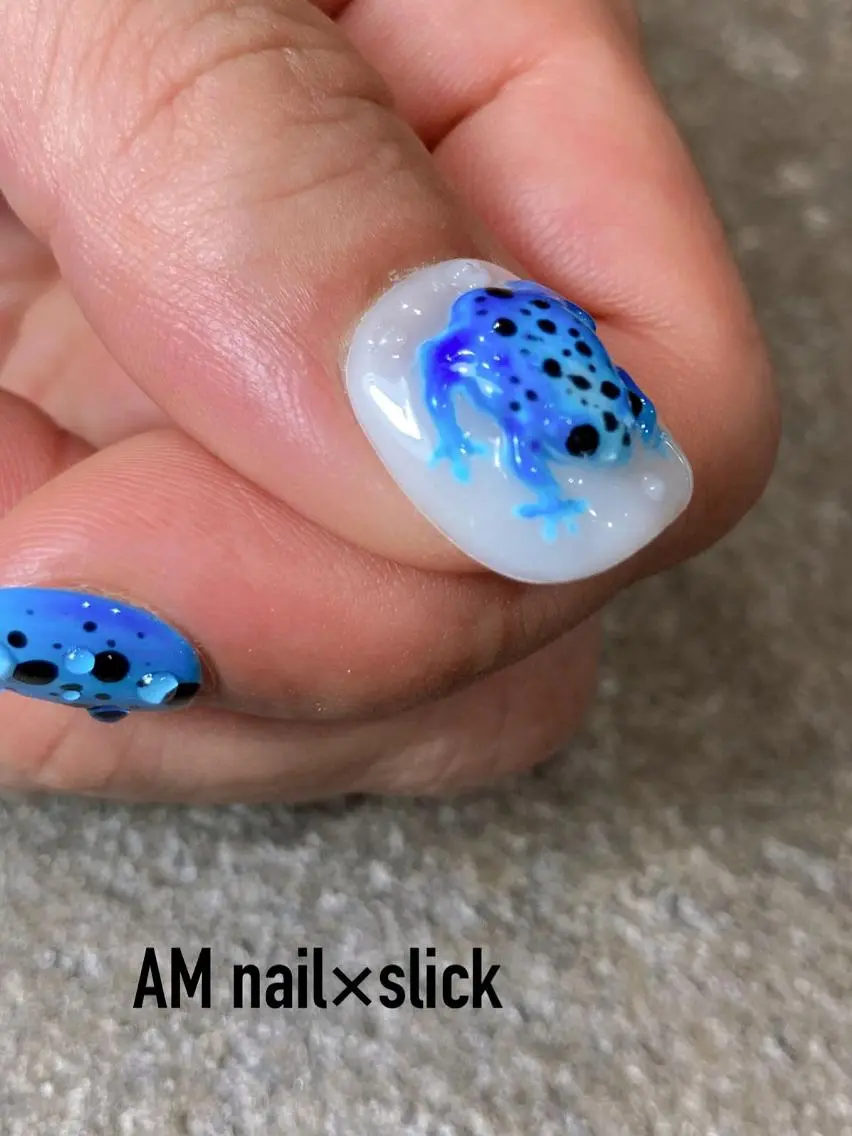 ネイル アートネイル 持ち込み ハンドネイル Am:nail 柏 SUE（スゥ）のネイルデザイン