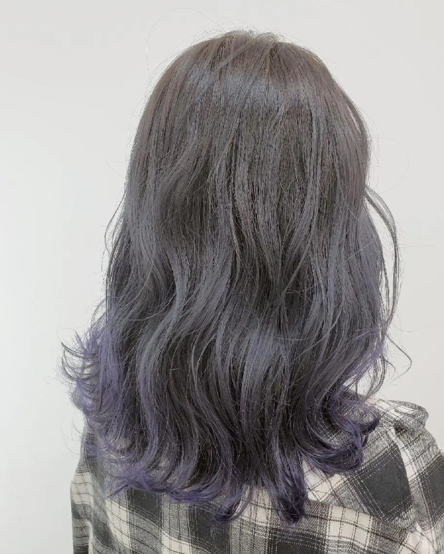 セミロング 倉持 龍歩のヘアスタイル