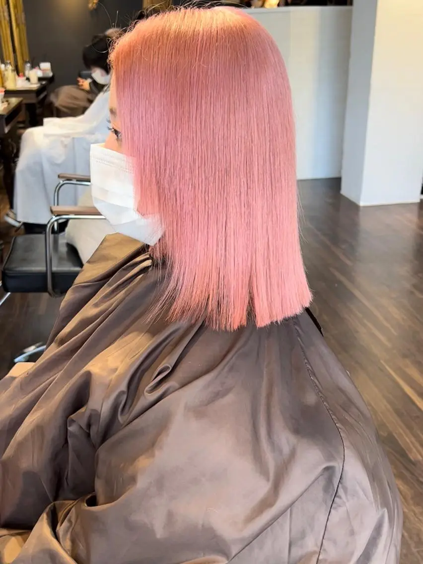 ミディアム カラー ブリーチ ダブルカラー ハイトーンカラー イルミナカラー インナーカラー 🧡色落ちまで2度 楽しめる🧡ヨシキのヘアスタイル