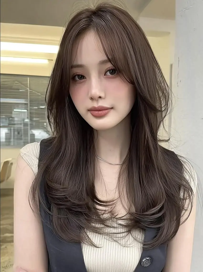セミロング ボブ 外国人風カラー カット ヘアカラー トリートメント 🎀透明感カラー/ yuka🎀のヘアスタイル