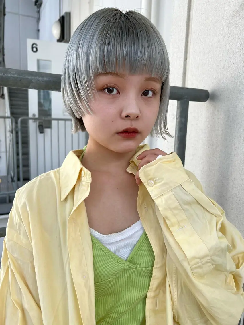 ショート カット ヘアカラー トリートメント ヘッドスパ 🌿大内雅斗 🌿韓国ヘアのヘアスタイル