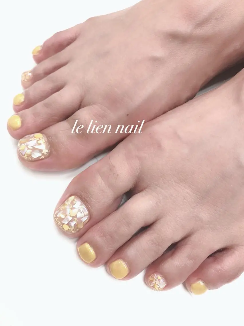 ショート le lien nailのネイルデザイン