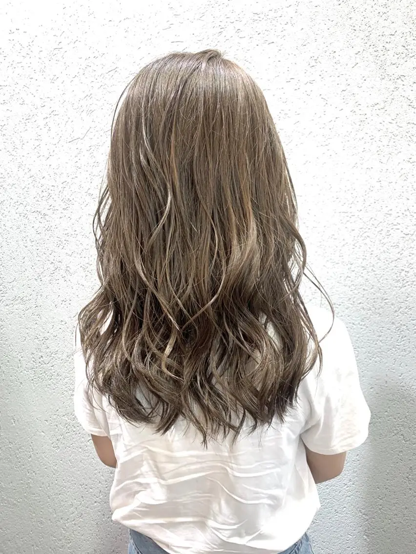 カラー 黒髪 ブリーチ ブリーチなしカラー ヘアカラー トリートメント 酸性ストレート/ブリ ーチなし/中村 匠のヘアスタイル
