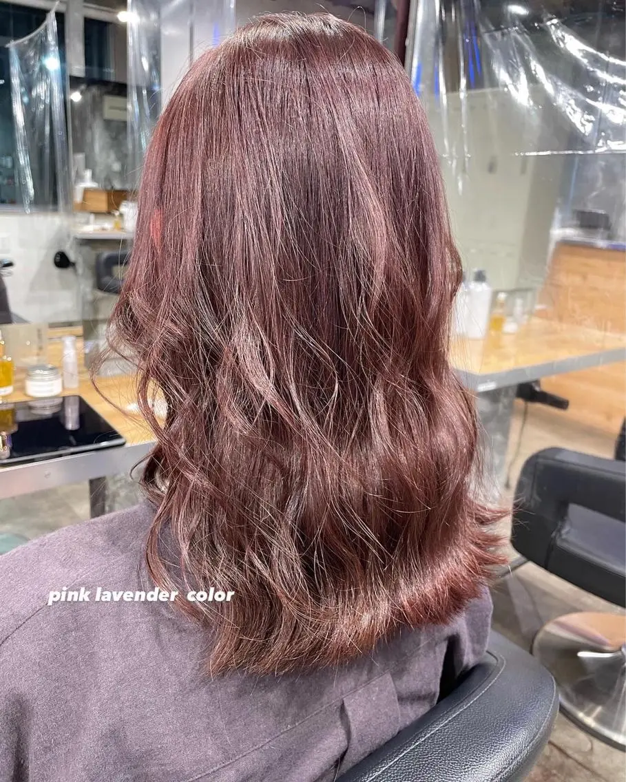 ロング カラー パーマ ヘアアレンジ メンズ キッズ ネイル マツエク・マツパ アイブロウ メンズブリーチ ブリーチ ブリーチなしカラー 透明感カラー・レイヤ ー🎀amika🎀のヘアスタイル