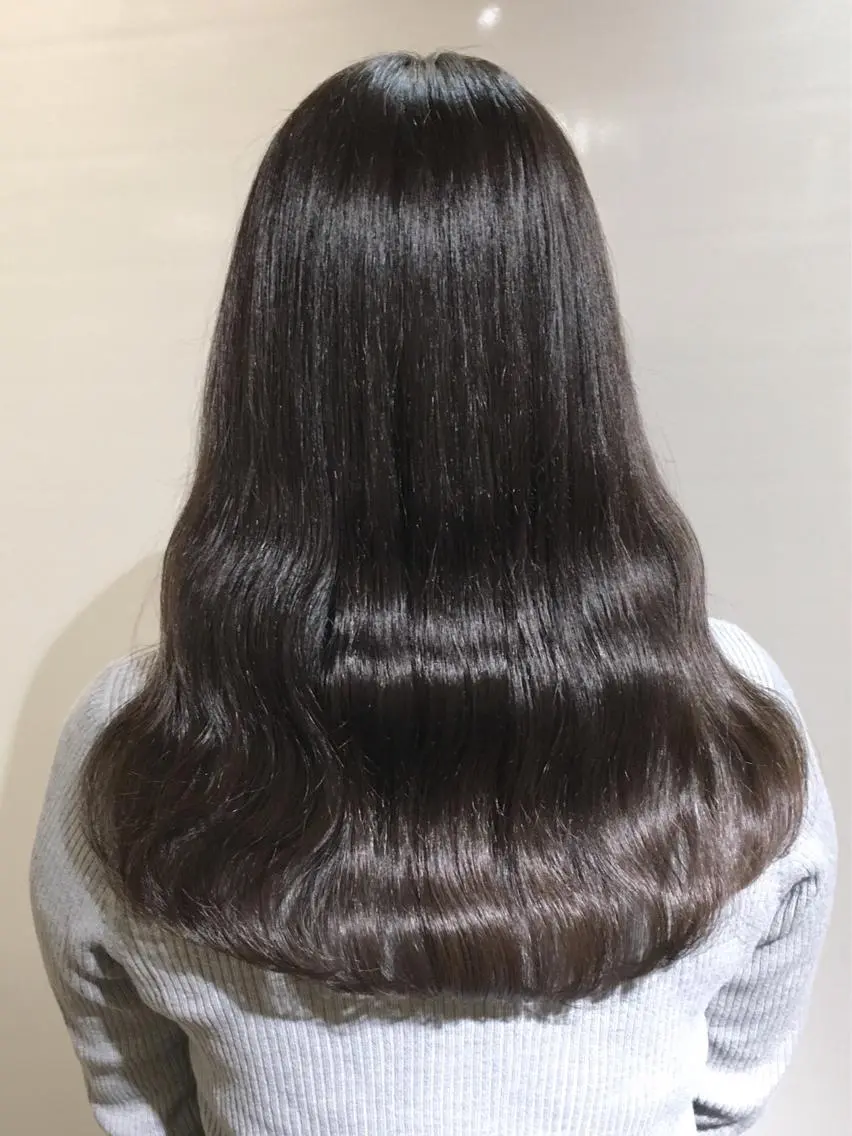 ロング カラー ヘアアレンジ 柔らか垢抜けｶﾗｰと ｶｯﾄ🫧ASUKAのヘアスタイル