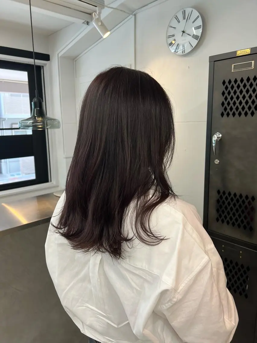 ミディアム INORI @de2poのヘアスタイル