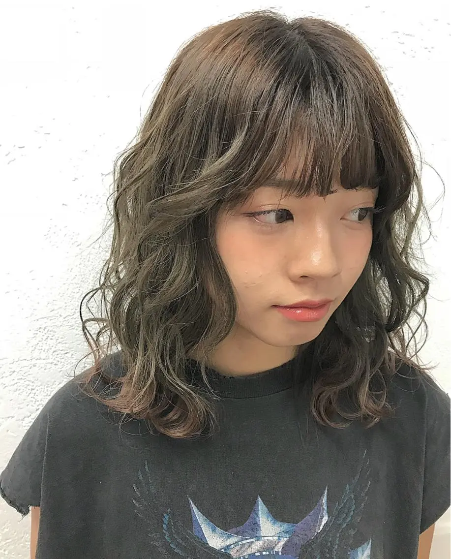 セミロング カラー 🧡色落ちまで2度 楽しめる🧡ヨシキのヘアスタイル