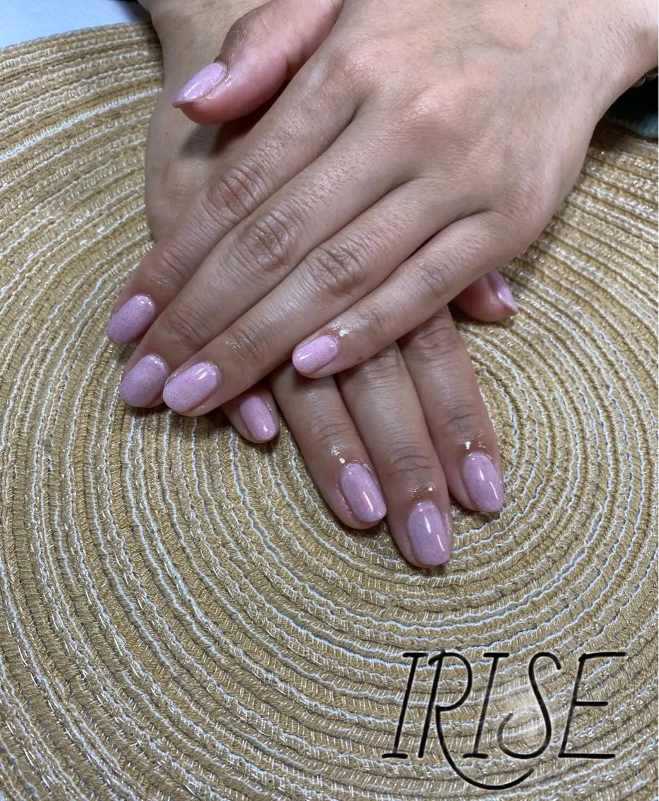 ネイル ピンク salon de iriseのマツエク・マツパデザイン