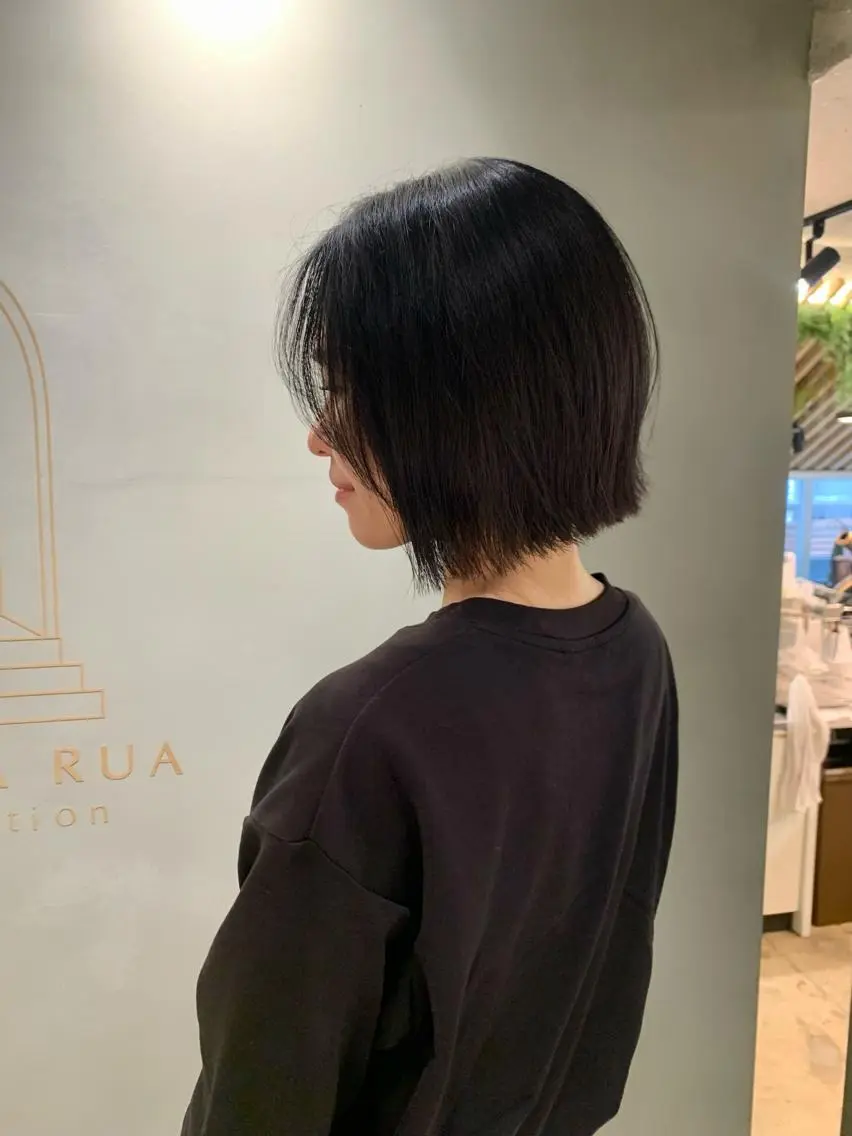 ミディアム ヘアアレンジ 七原 海夕のヘアスタイル