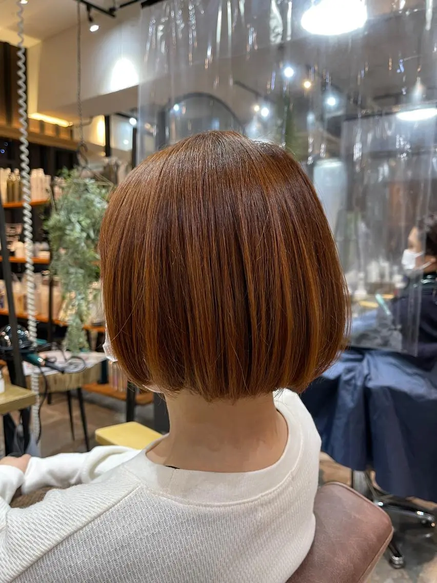 ショート ショートボブ ボブ ショートヘア 髪質改善/ストレート /半個室/大岡輝己のヘアスタイル
