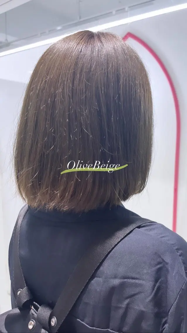 ミディアム カラー 🫧髪質改善🫧 神田紗来のヘアスタイル
