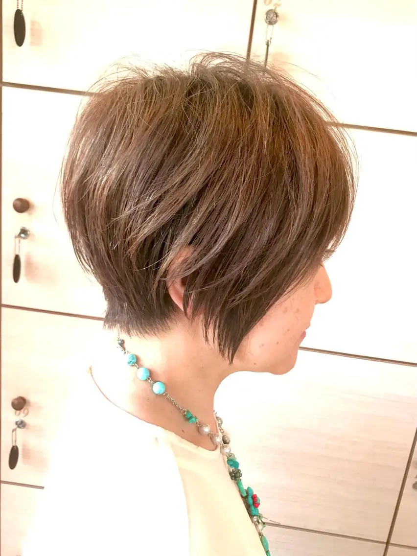 ショート ショートヘア りきまる けんとのヘアスタイル