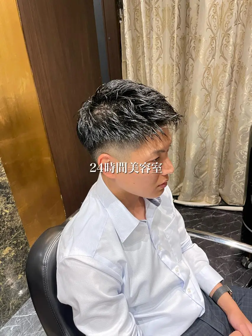 ショート メンズ カット 深夜美容師 SHOEIのヘアスタイル