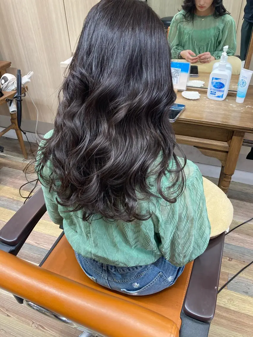 カラー ヘアカラー トリートメント ヘアセット ✂️似合わせの魔術師 石田一樹✂️のヘアスタイル