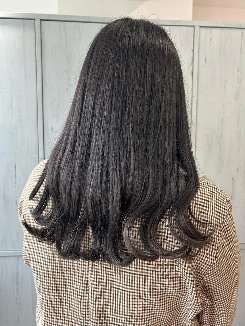 ロング カット ヘアカラー トリートメント ブラウンカラー 🫧tomoka🫧のヘアスタイル