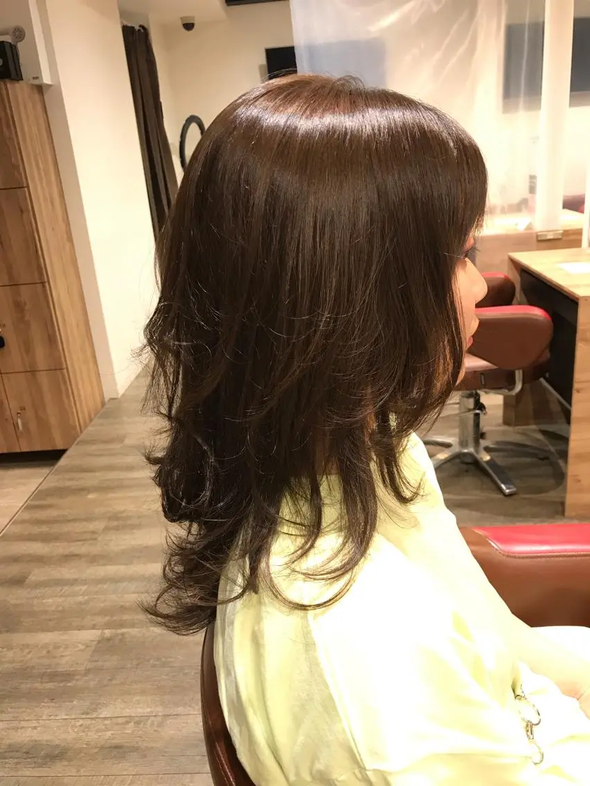 ロング カラー ロング ウルフカット カット 限定クーポン 💕大量更新ブリーチのヘアスタイル