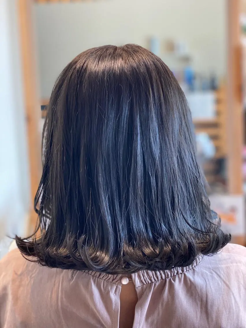 ミディアム カラー 関口 友行のヘアスタイル