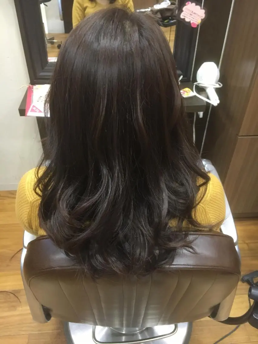 ミディアム カラー ブリーチ 透明感カラー ハイライトカラー ピンクカラー ハイライト 東條 克義のヘアスタイル