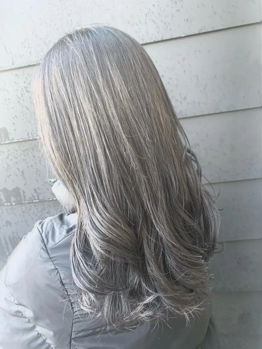 ロング カラー パーマ STYLE袋町店 赤畠達弥のヘアスタイル