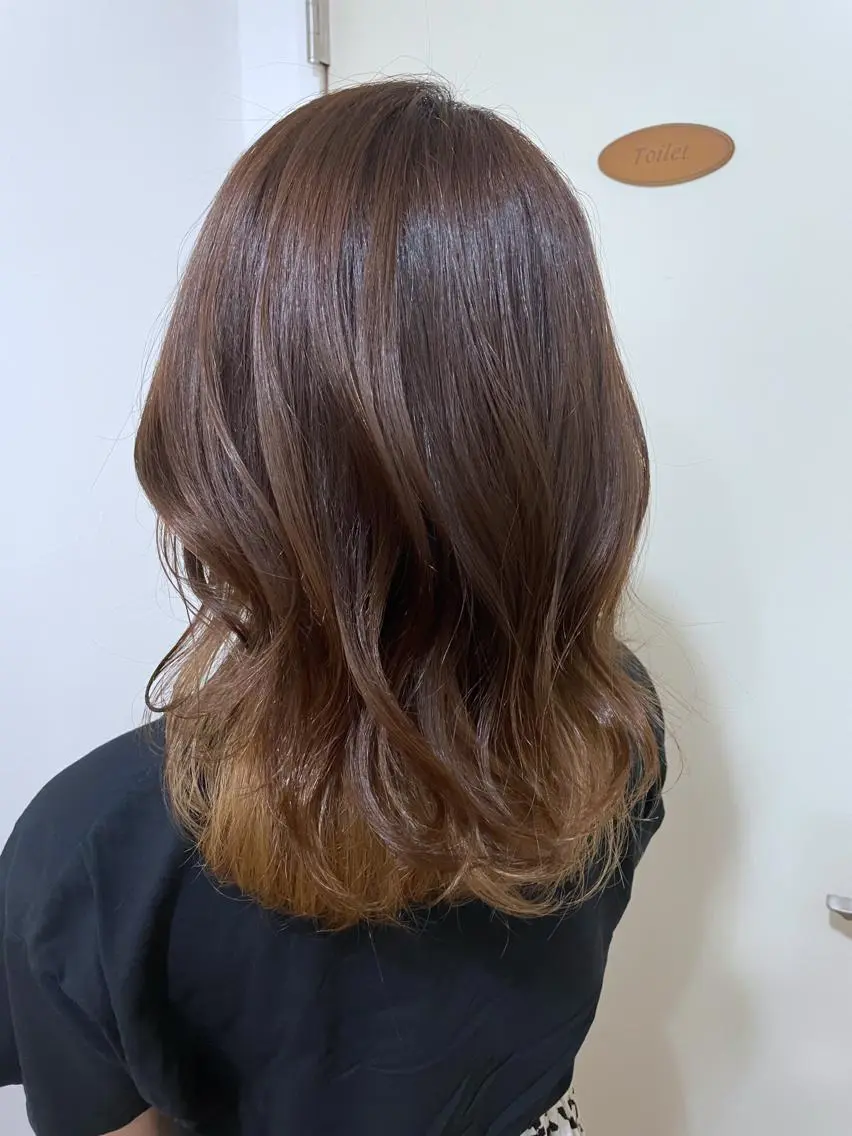 ロング カット トリートメント 🦋透明感 艶カラー Rie🦋のヘアスタイル