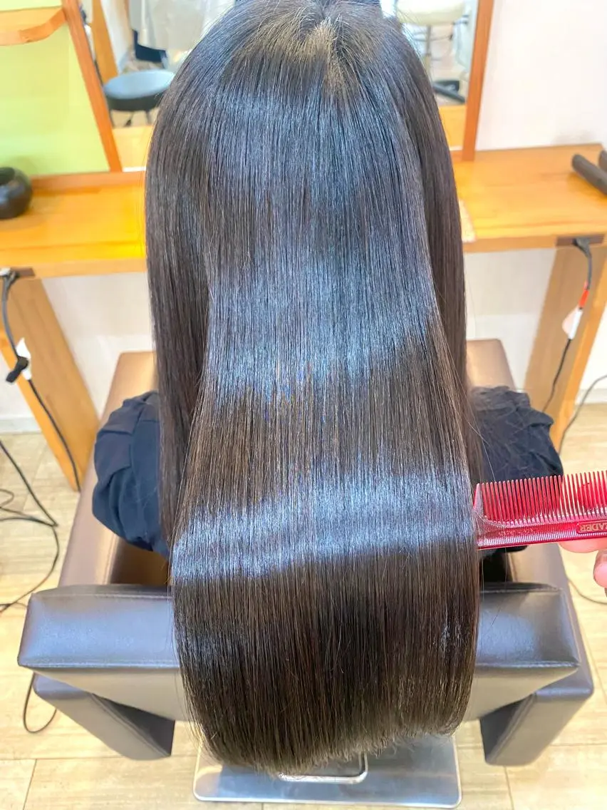 セミロング 和歌山髪質改善 那須優太のヘアスタイル