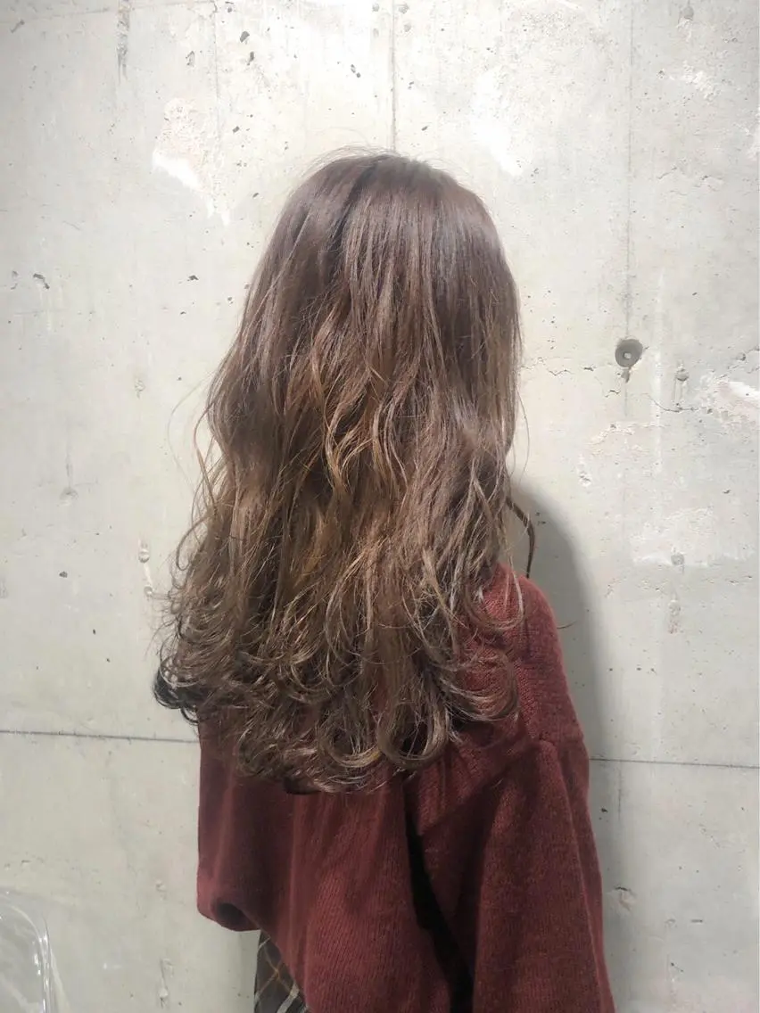 ロング カラー ヘアアレンジ 当日予約⭕️ JUNYAのヘアスタイル