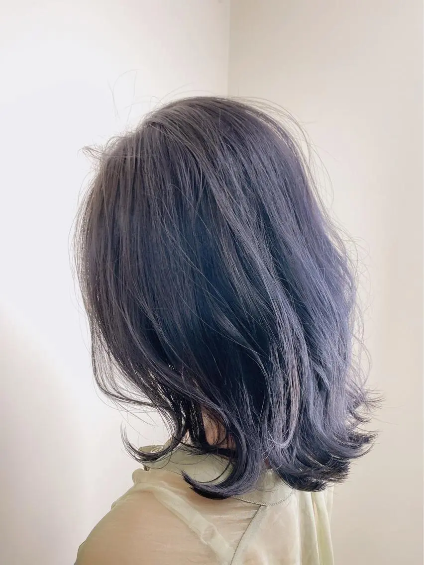 ミディアム 伊藤 舜斗のヘアスタイル