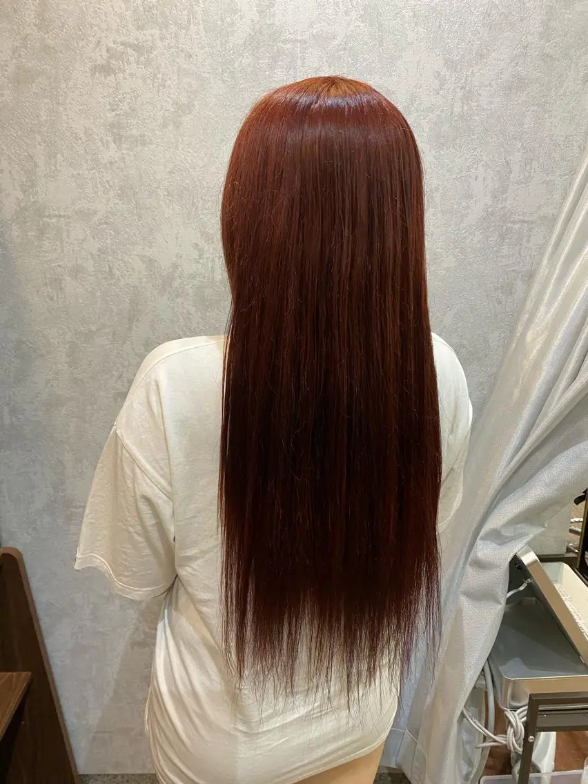 ロング カラー ヘアカラー 西田辺/ タカスナオヤのヘアスタイル