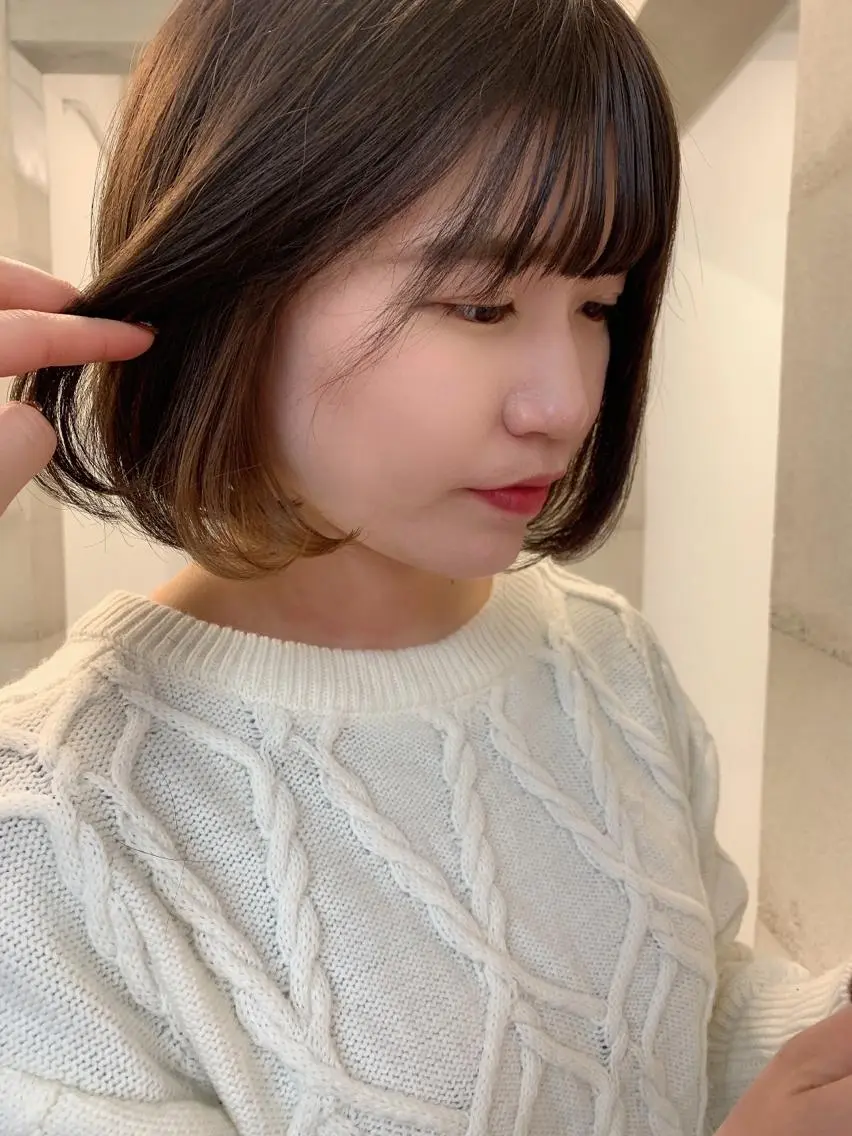 ショート カラー 透明感カラー✂︎ /縮毛矯正/YUKAのヘアスタイル