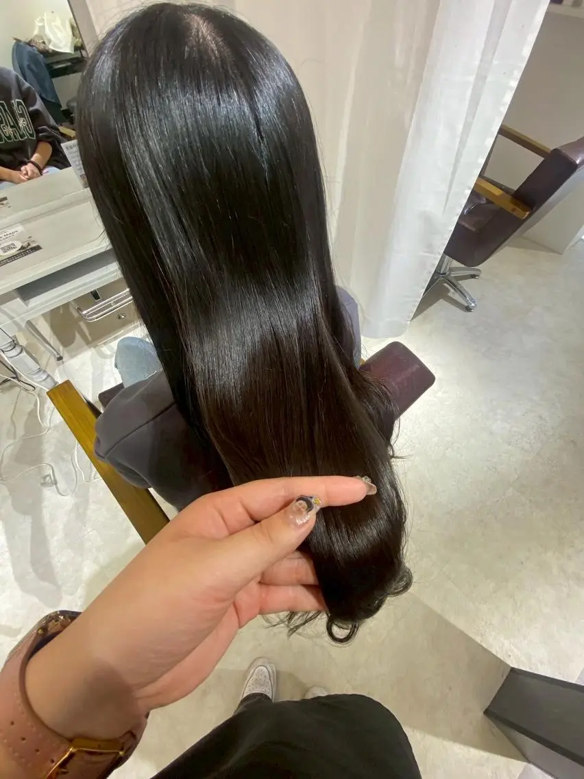 ロング カラー カット ヘアカラー 🎀 マエカワ ユウリ 🎀のマツエク・マツパデザイン