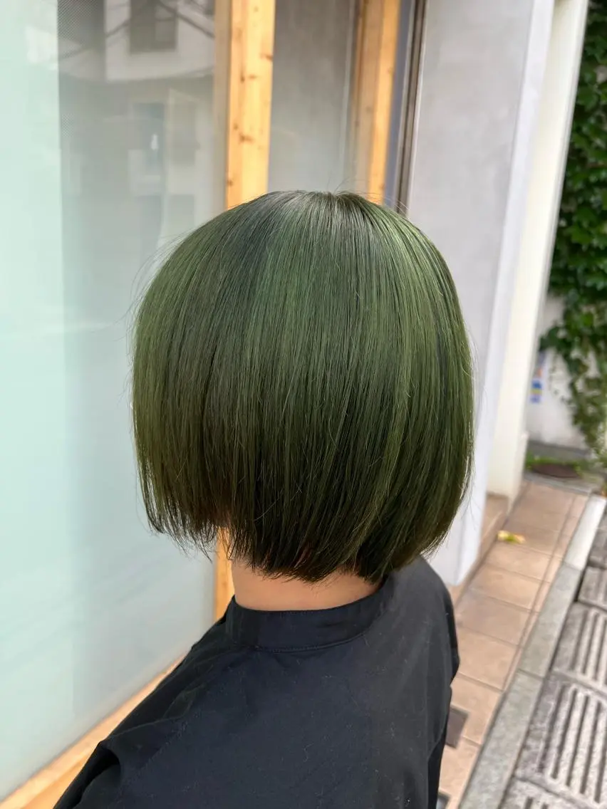 ミディアム カラー ヘアアレンジ 🌈髪質改善・美髪矯 正・平野瀬乃🌈のヘアスタイル