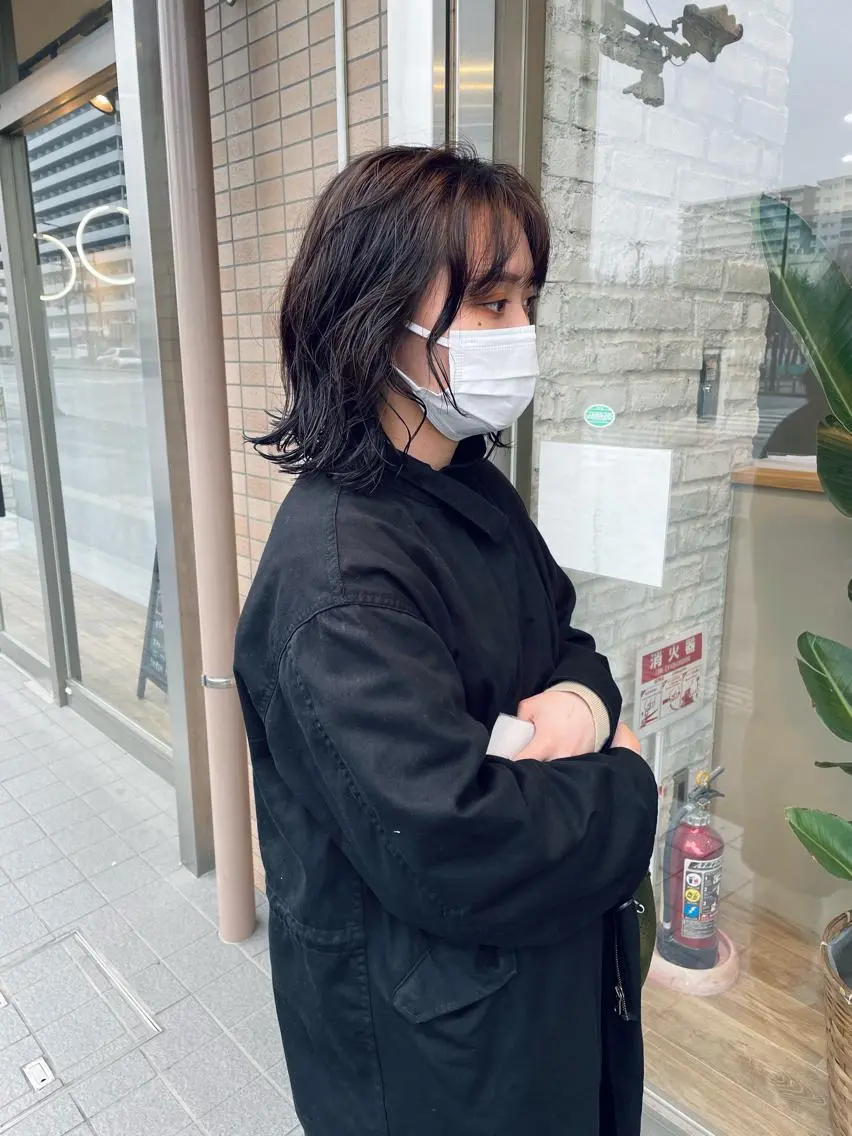 ショート パーマ Basis 田口豪司のヘアスタイル