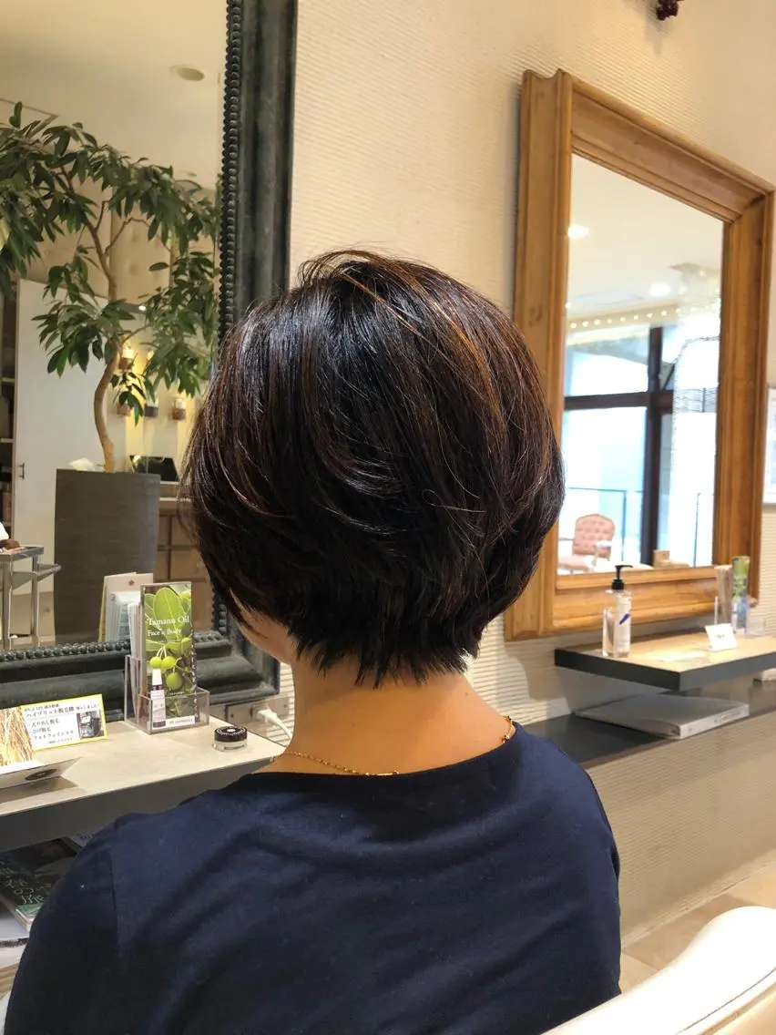 ショート くびれヘア ショートヘア カイ マコトのヘアスタイル
