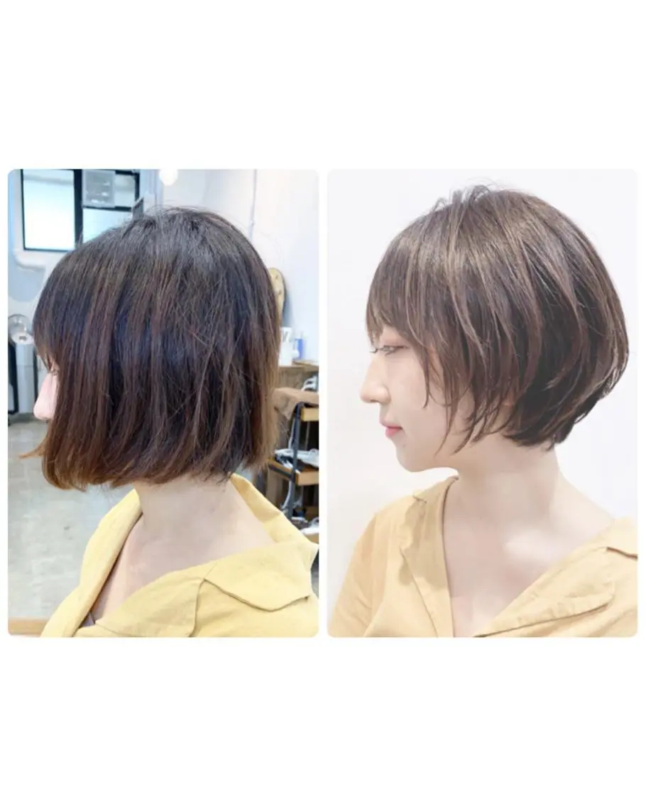 ショート topstylist 満足度⭐️堀川星哉のヘアスタイル