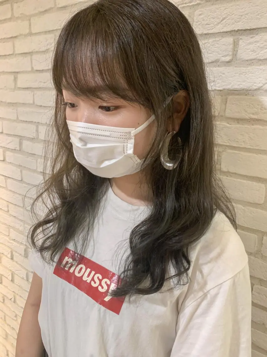 セミロング カラー ヘアアレンジ yuka .のヘアスタイル