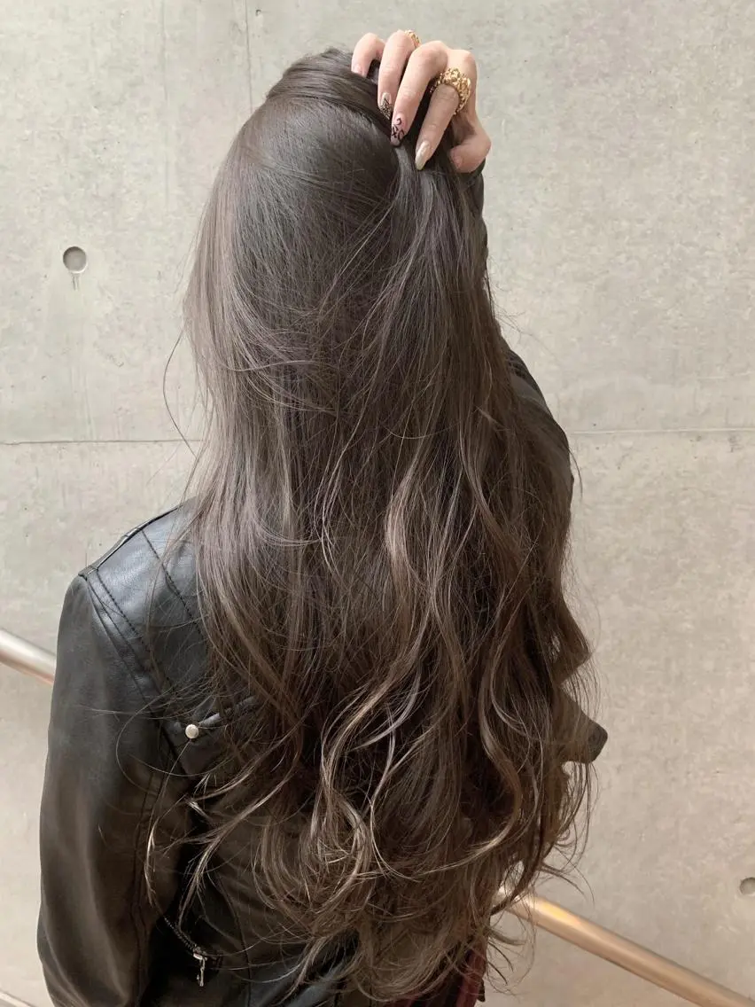 ロング カラー box mico. mutsumiのヘアスタイル