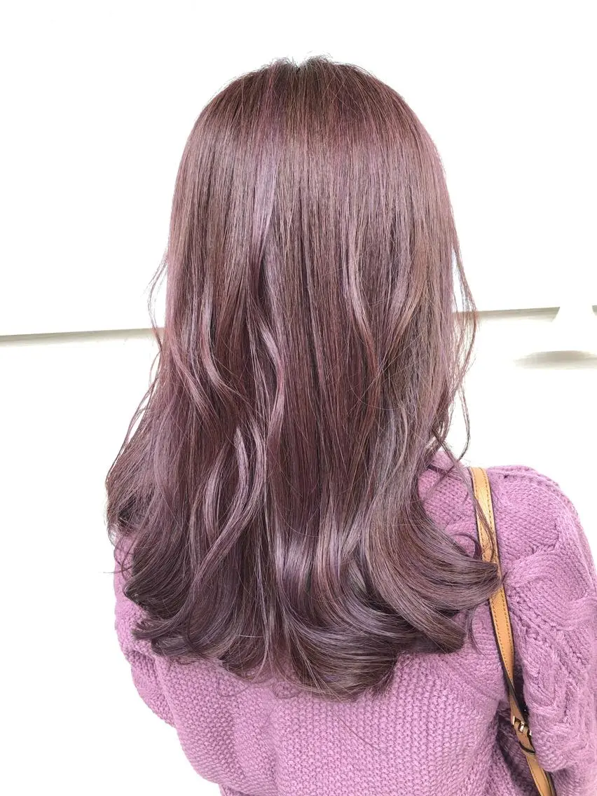 ロング カラー ピンクカラー カット ヘアカラー トリートメント ✨髪質改善✨ 田西　基彦のヘアスタイル