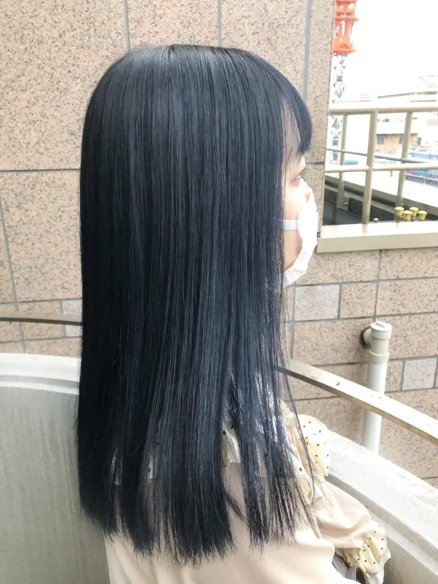 セミロング カラーアンドケアリタ kitamuuuのヘアスタイル
